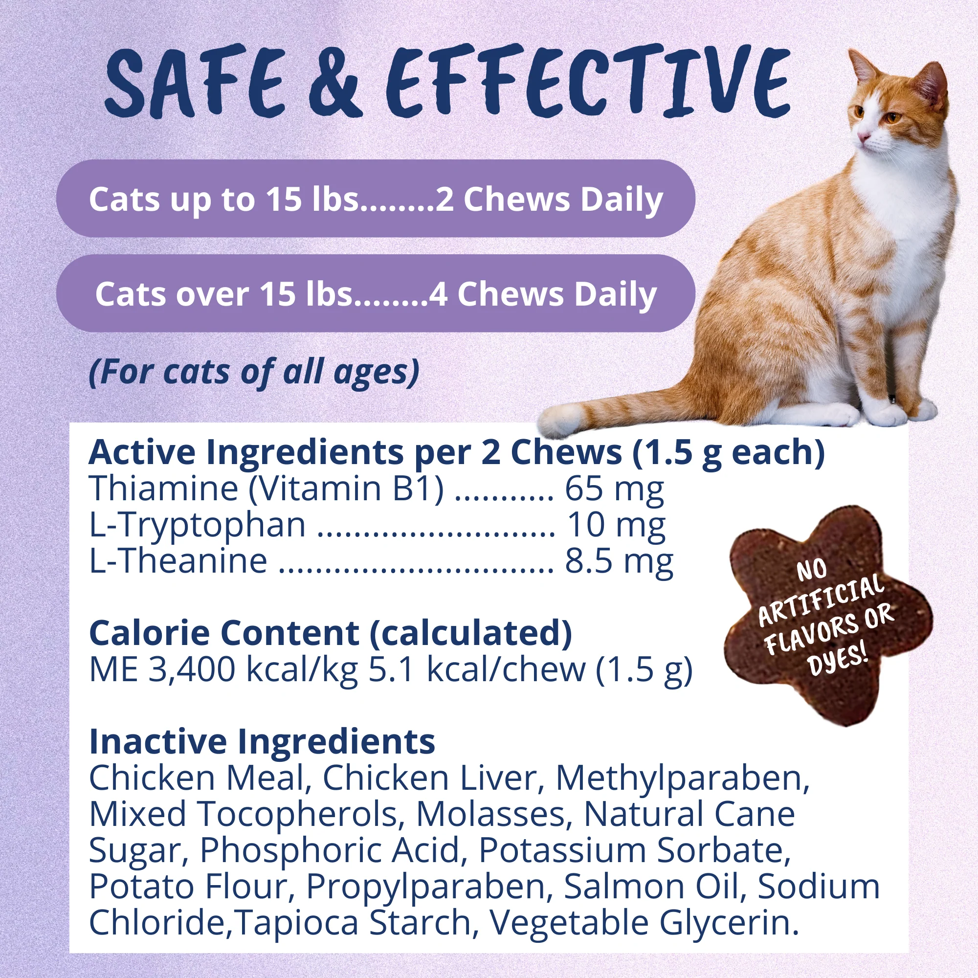 Calming Soft Chews for Cats - Image 6