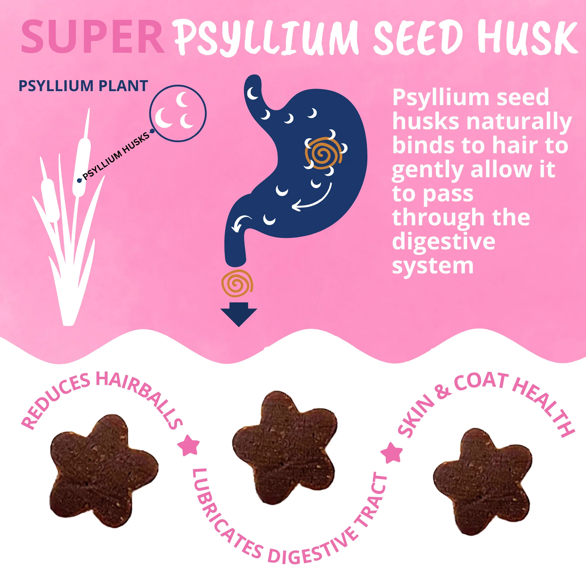 Hairball Support Soft Chews for Cats - Image 3