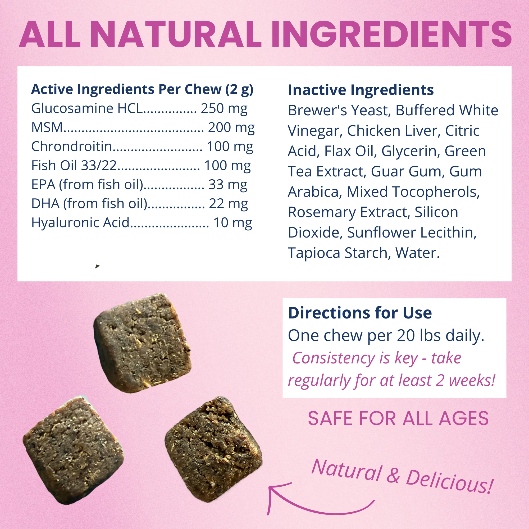 Hip and Joint Mobility Support Chews for Dogs - Image 6