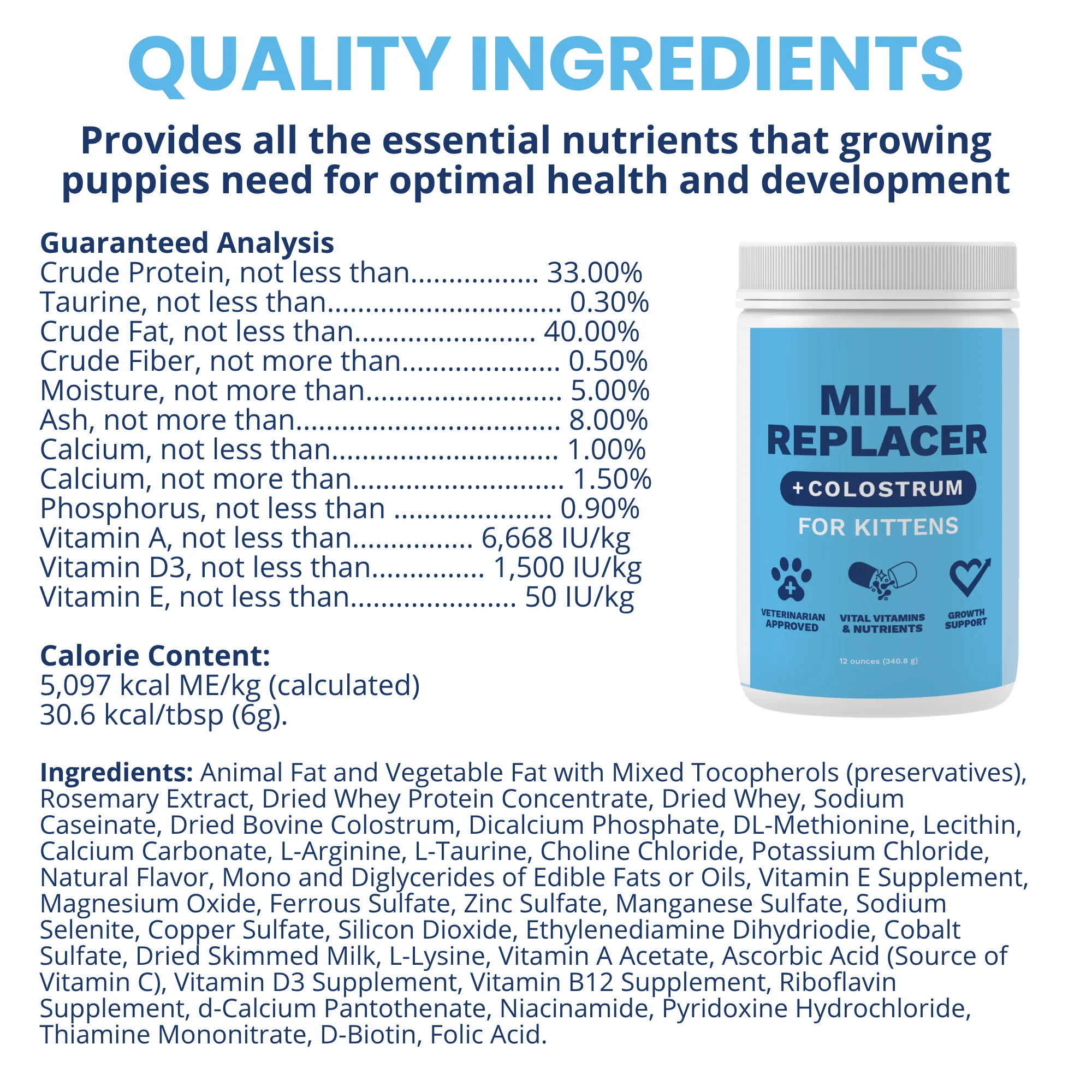 Milk Replacer for Kittens + Colostrum - Image 5