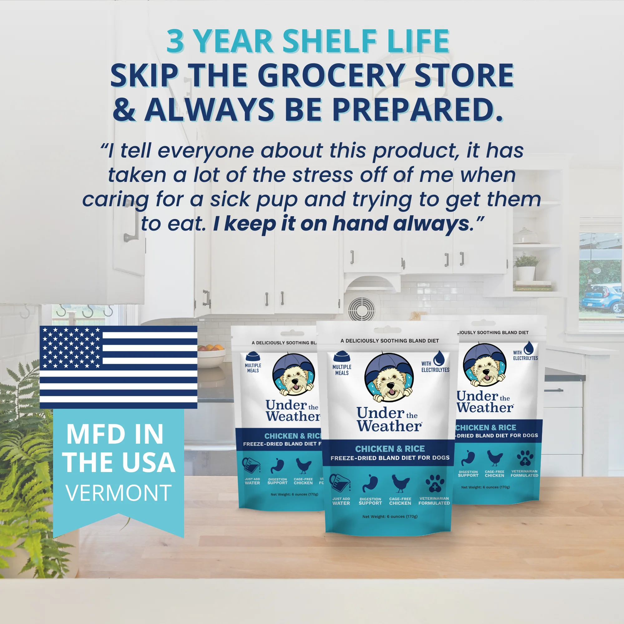 Chicken & Rice Bland Diet For Dogs - 6 pack - Image 5