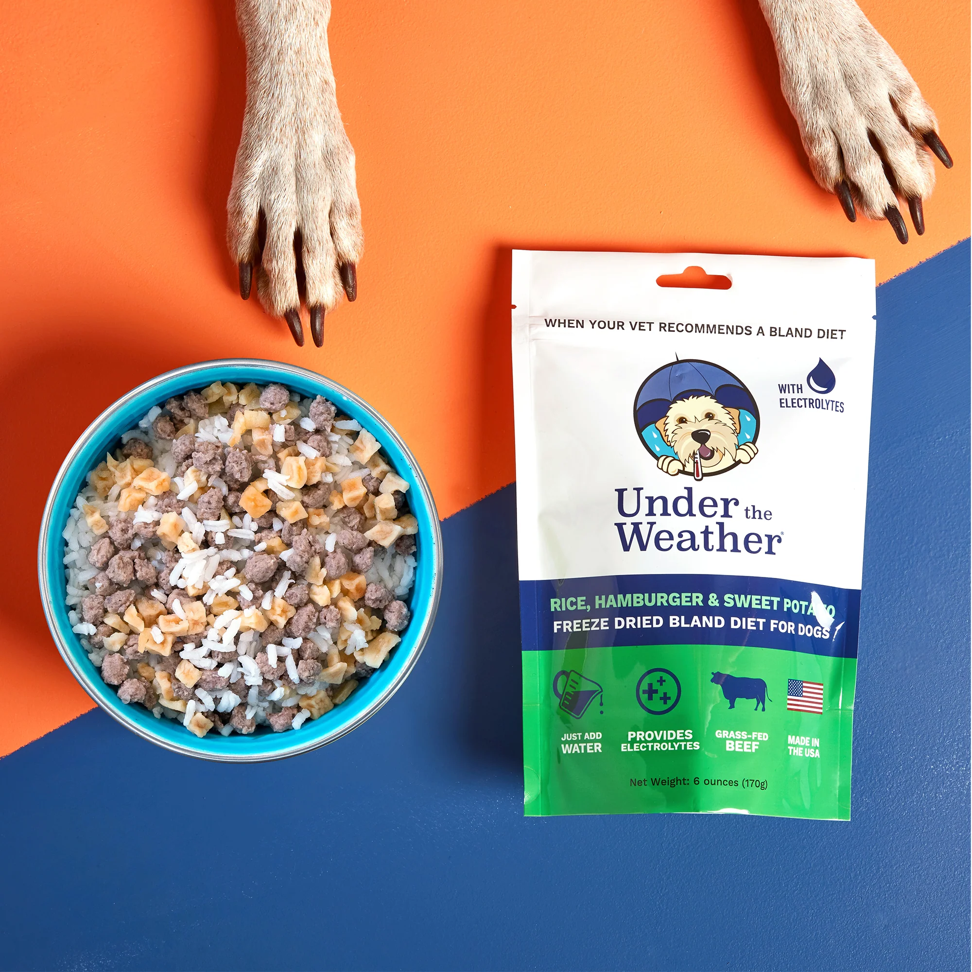 Hamburger, Rice, & Sweet Potato Bland Diet For Dogs - 6 pack - Image 9